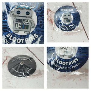 Loot Crate September 2017 Robotic Pin #LootPins